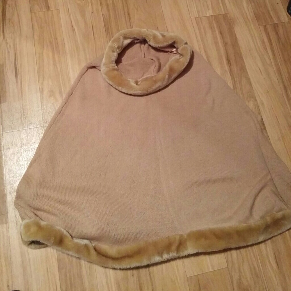 A stylish poncho.